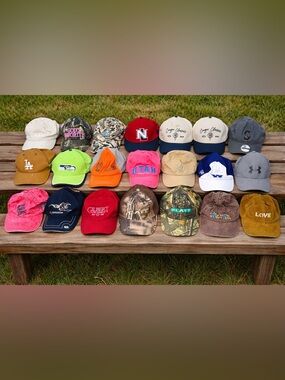 Assorted Baseball Caps - Multicolor Mix